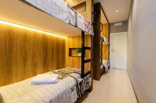 Хостелы Underground Hostel Киев Кровать в общем 4-местном номере для мужчин и женщин-5